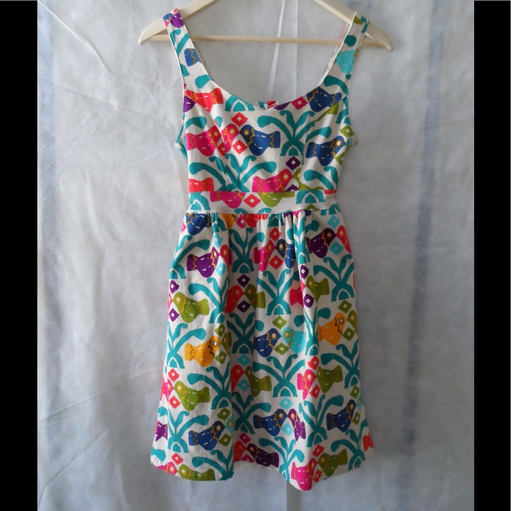 Judith March Multicolor Patterned Dress